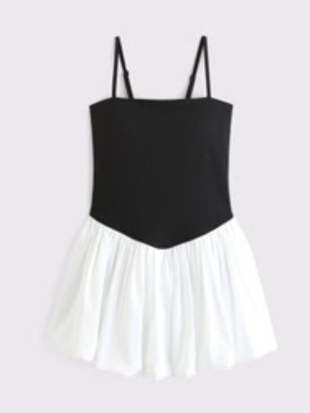 NWT Abercrombie & Fitch Women's YPB sculptLUX Bubble Hem Mini Dress